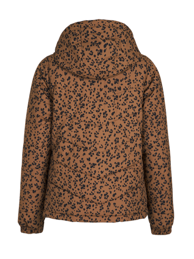 PRTSNOWDROPS Leopard ski jacket