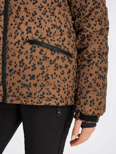 PRTSNOWDROPS Leopard ski jacket