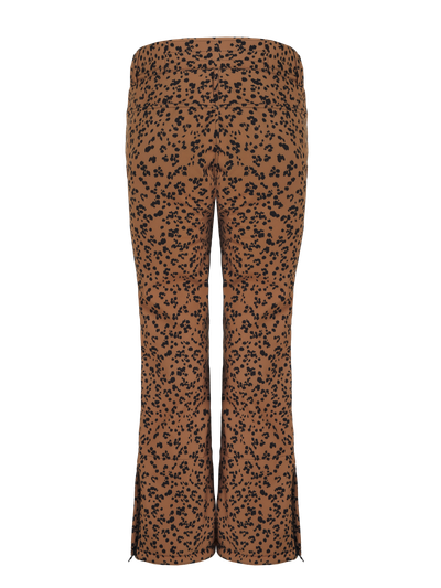 PRTANGLE Leopard ski trousers