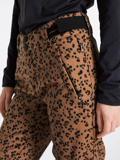 PRTANGLE Leopard ski trousers