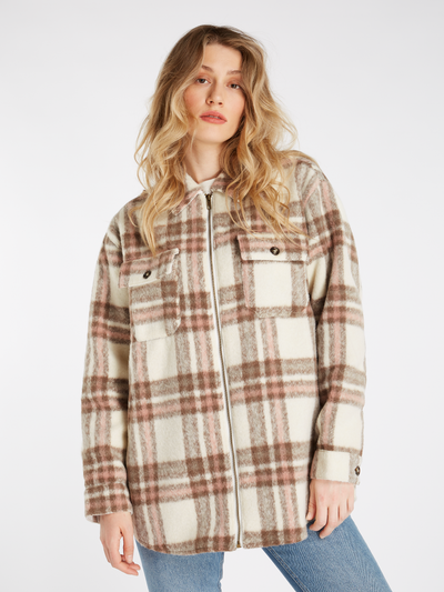 NXGREDOAK Checked zip up