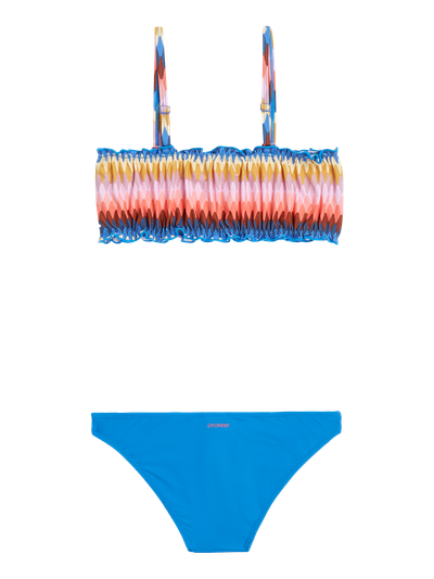 PRTCLAUD JR Bandeau bikini set