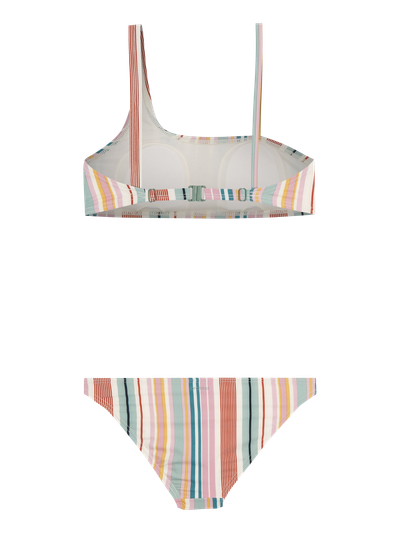 PRTJULIE JR Striped bralette bikini
