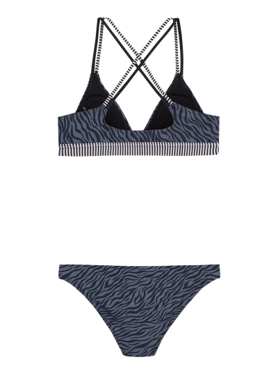 PRTALFA JR Tiger-Triangel-Bikini-Set