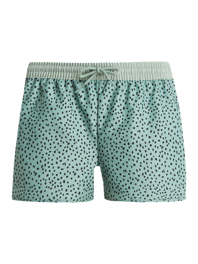 PRTHALIBOT Leopard swim short