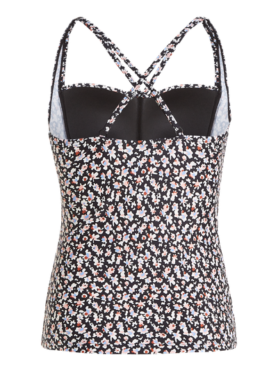 MIXLUSCA Floral tankini top