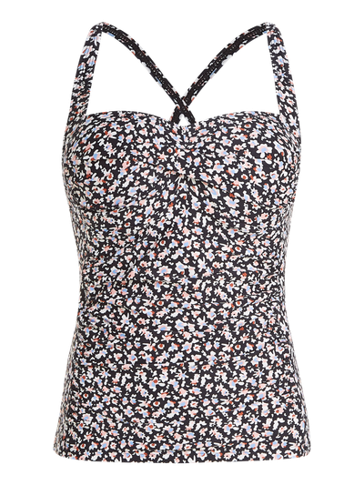 MIXLUSCA Floral tankini top
