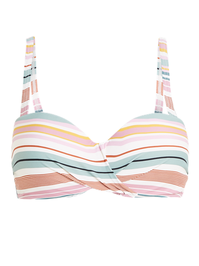 MIXPUNK 23 Striped underwire bikini top