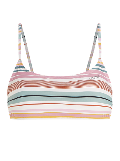 MIXSCYLLA Striped bralette bikini top