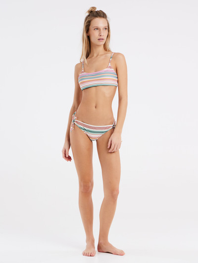 MIXSCYLLA Striped bralette bikini top