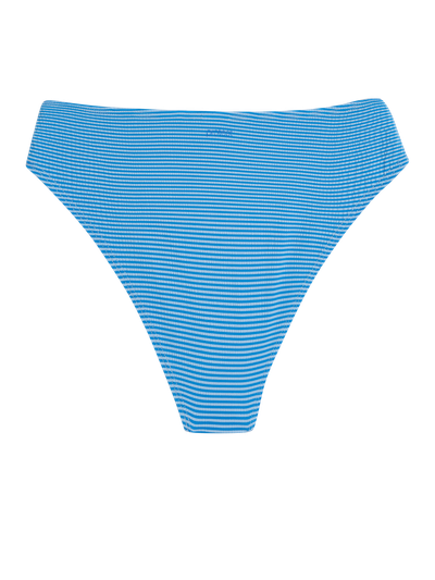 MIXCELEBES High waist striped bikini bottom