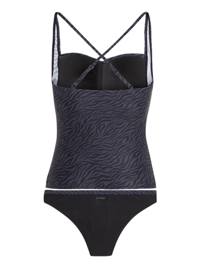 PRTCHELLO 23 Tiger tankini set