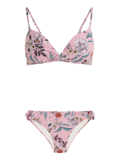 PRTCHANNEL Floral underwire bikini set