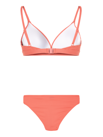 PRTBRITA 23 Striped triangle bikini set