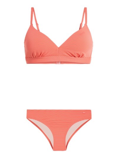 PRTBRITA 23 Striped triangle bikini set