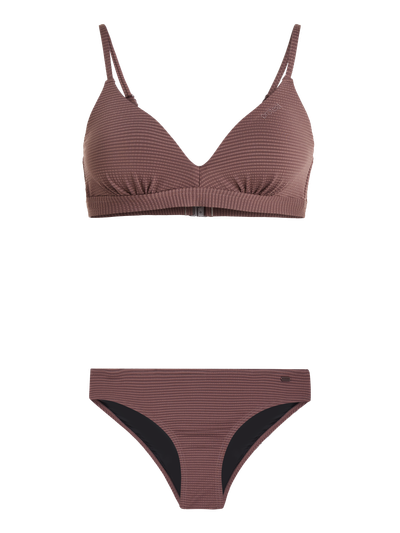 PRTBRITA 23 Striped triangle bikini set