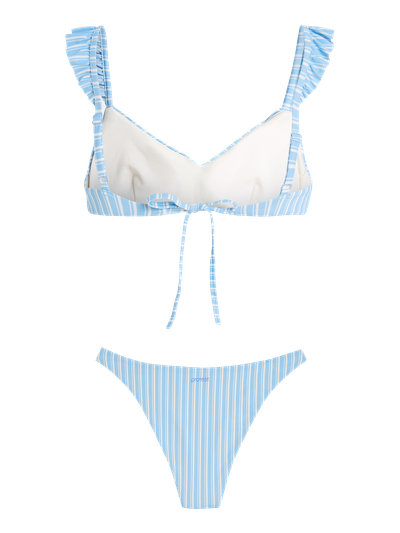 PRTDANTON Striped bralette bikini