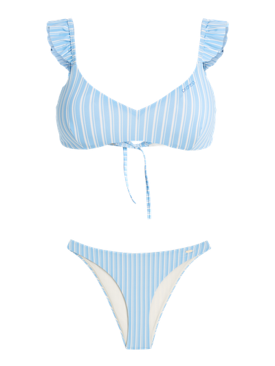 PRTDANTON Striped bralette bikini