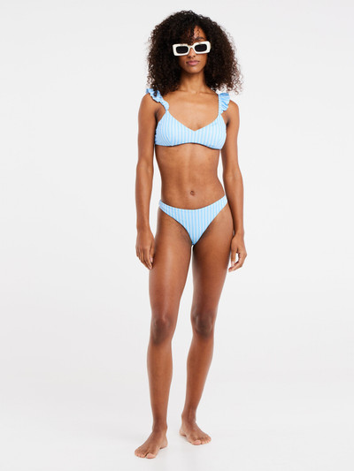 PRTDANTON Striped bralette bikini