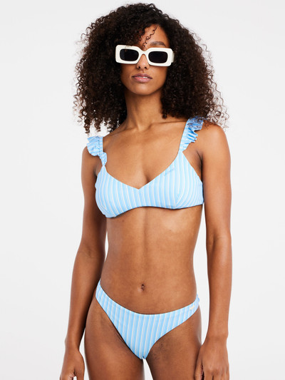 PRTDANTON Striped bralette bikini