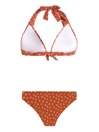 PRTTUCUXI Halter neck bikini set