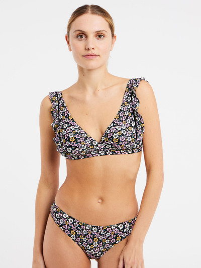 PRTMORAY Floral triangle bikini set