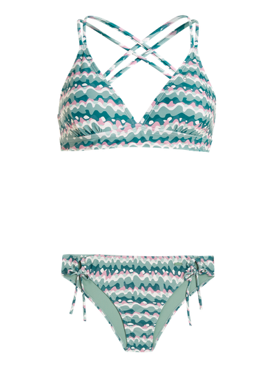 PRTOMURA Triangle bikini set