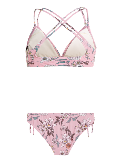 PRTKELP Floral triangle bikini set