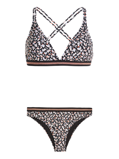 PRTHATYAI 23 Floral triangle bikini set