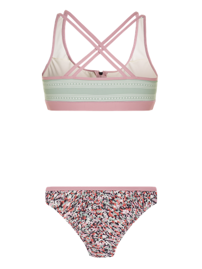 PRTATINS 23 Floral surf bikini set