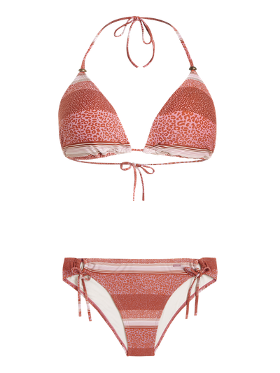 PRTCITRON 23 Leopard triangle bikini set