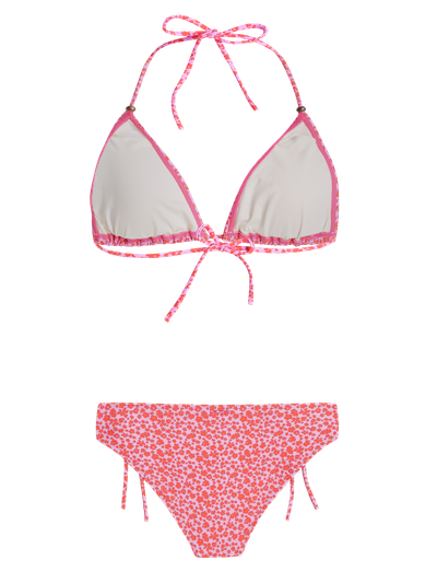 PRTALE 23 Floral triangle bikini set