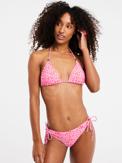 PRTALE 23 Floral triangle bikini set