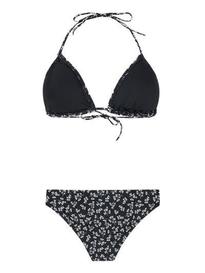 PRTBONARI Floral triangle bikini set