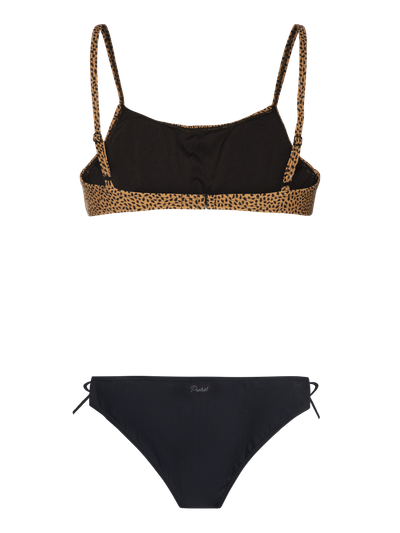 PRTDOLPHIN Panter bralette bikini set
