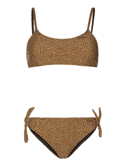 PRTSQUID Leopard bralette bikini set