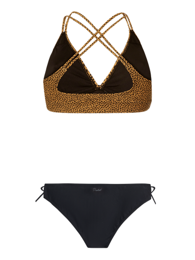 PRTSHARK Leopard triangle bikini set