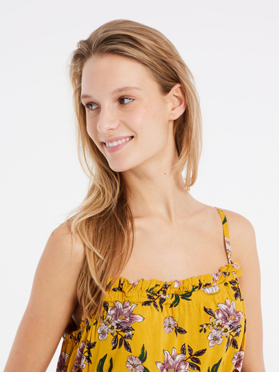 PRTADIRA Floral spaghetti top