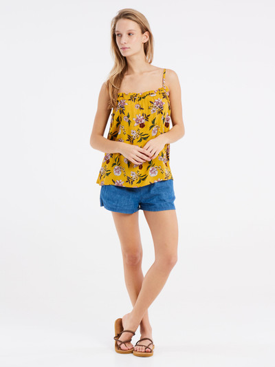 PRTADIRA Floral spaghetti top