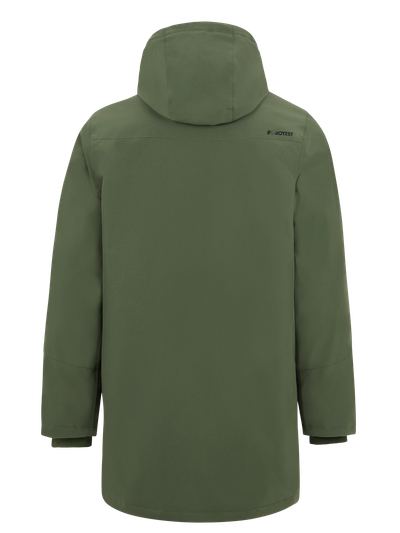 PRTLODO Lange Winterjacke