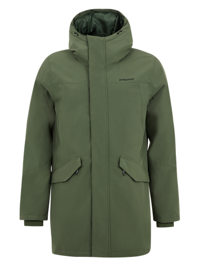 PRTLODO Lange Winterjacke
