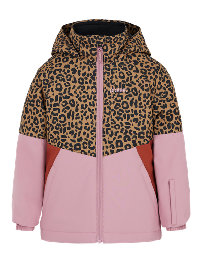 PRTLISKE TD Leopard-Wintersportjacke