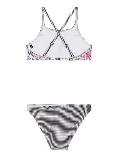 PRTKYOTO JR Striped bralette bikini set