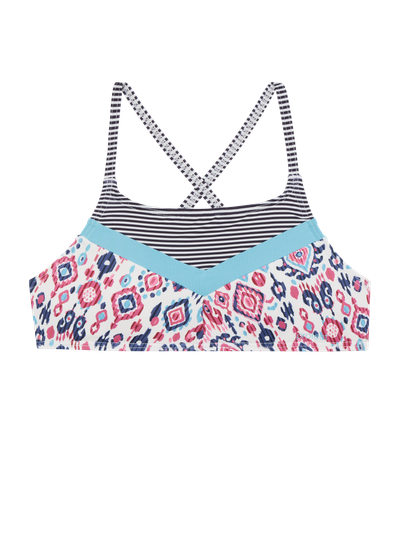 PRTKYOTO JR Striped bralette bikini set