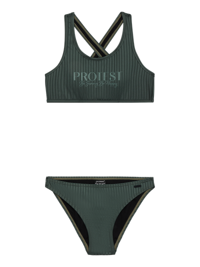 PRTMOON JR Bralette-Bikini-Set