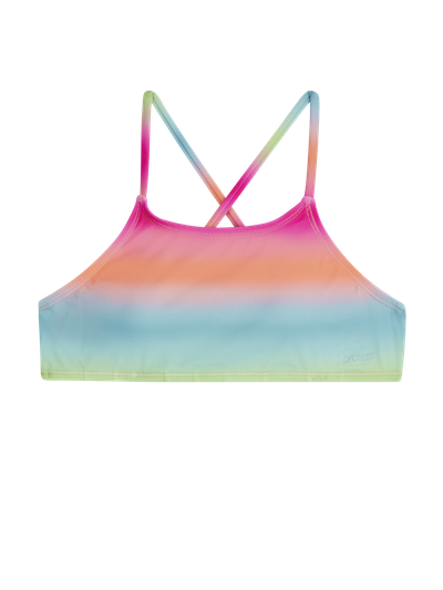 PRTJONOI JR Striped bralette bikini set