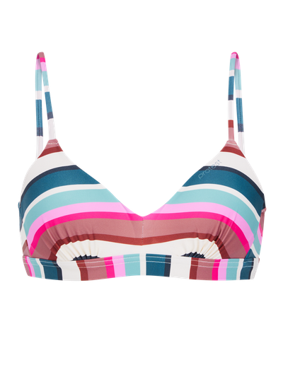 MIXADAIR 24 Striped underwire bikini top