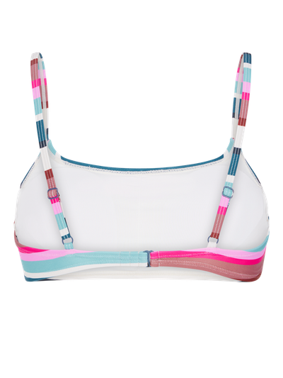 MIXELIF 24 Striped bralette bikini top