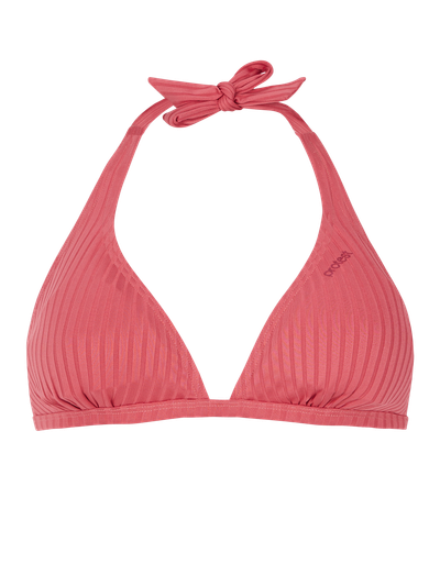 MIXPLAY Striped halter bikini top