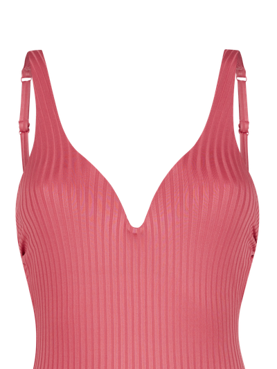 PRTBOWLI Striped swimsuit